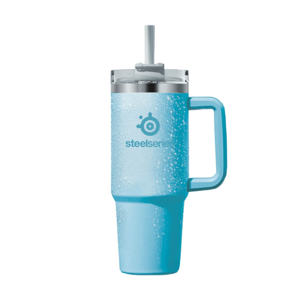 แก้วเก็บความเย็น STEELSERIES TUMBLERS - สีฟ้า